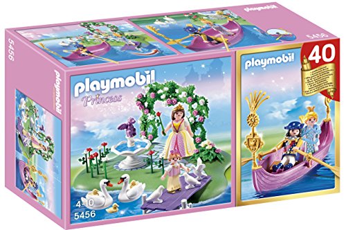 PLAYMOBIL Princesas - Princess Isla de la Princesa y Góndola Romántica Juguetes y Juegos 5456