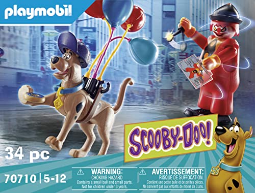 Playmobil Scooby-Doo con fantasma de Clown 70710