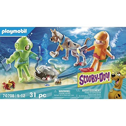 Playmobil Scooby-Doo con fantasma del Capitán Cutler 70708