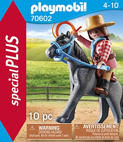 PLAYMOBIL Special Plus 70602 - Jineta del Oeste, a Partir de 4 años