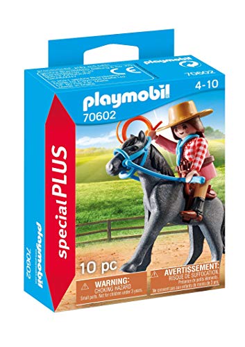 PLAYMOBIL Special Plus 70602 - Jineta del Oeste, a Partir de 4 años