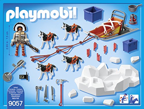 PLAYMOBIL- Trineo de Huskys, única (9057)