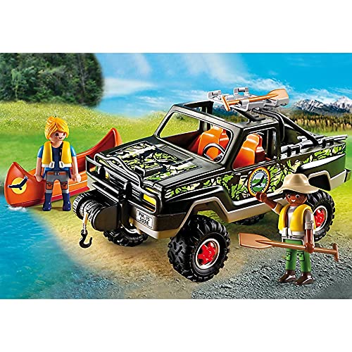 Playmobil Wild Life Adventure Pickup Truck 2pieza(s) figura de construcción - Figuras de construcción (Multicolor, Playmobil, 4 año(s), 10 año(s), Niño/niña, 2 pieza(s))