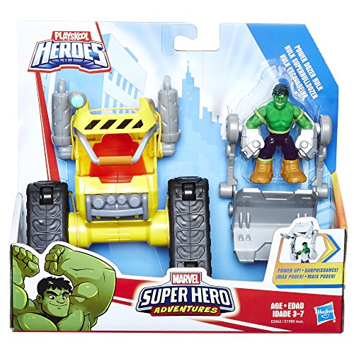 Playskool Heroes Marvel Super Hero Adventures Power Dozer Hulk