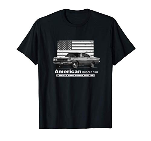 Plymouth Road Runner American Muscle Car 60s 70s Old is Gold Camiseta