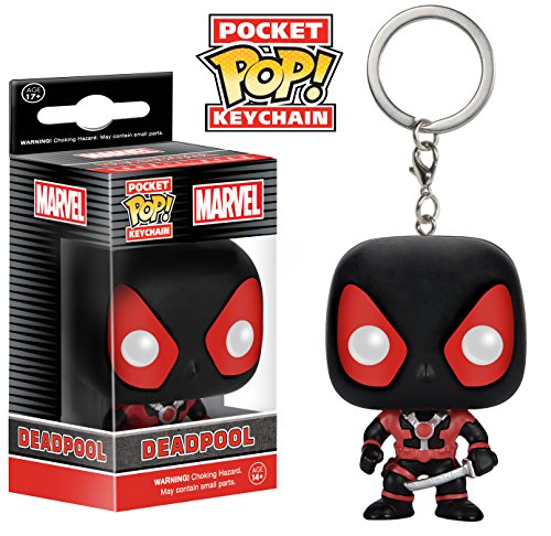 Pocket POP! Keychain - Marvel: Black Deadpool