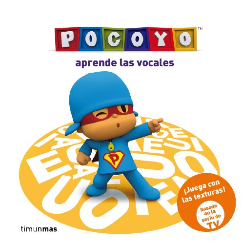 Pocoyó aprende las vocales: Libro con texturas (Pocoyo)