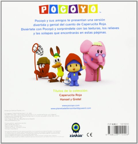 Pocoyó. Caperucita Roja: Con texturas en el interior (Pocoyo)