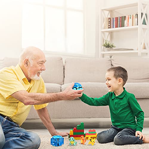 Poké Bolas Figuritas, Figuras Pokéball Toys, Pokeball Juguetes para Celebración de Fiestas Infantiles, Regalo de Cumpleaños.