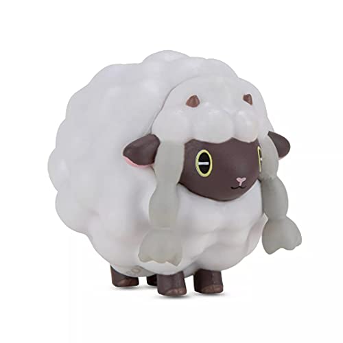 Pokemon Figura de Batalla, 2 Unidades, Pikachu y Wooloo Femenino, 5 cm, más Reciente Wave 2021, con Licencia Oficial