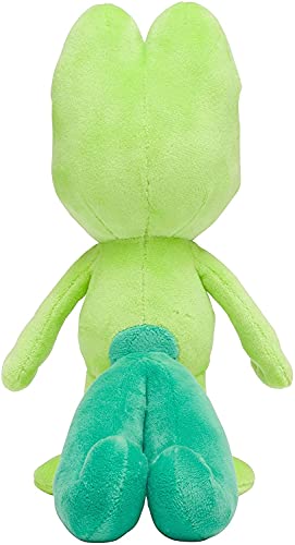 Pokemon- Geckabor Treecko 20 cm – Nueva Juguetes 2021-Pokemon Peluche con Licencia Oficial, Multicolor (Boti BO39936)