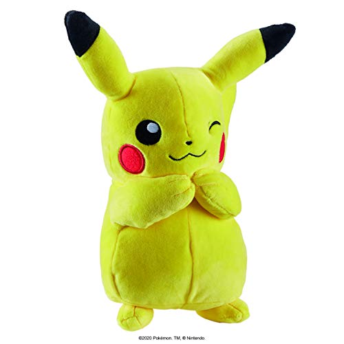 Pokemon- Peluche 20,32 cm – Pikachu #2, Multicolor (Wicked Cool 95245)