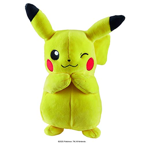 Pokemon- Peluche 20,32 cm – Pikachu #2, Multicolor (Wicked Cool 95245)