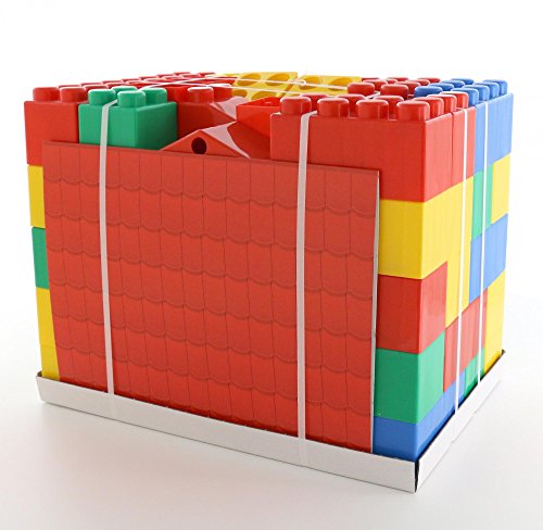 Polesie 37473 - Juego de construcción de Casas (134 Piezas, Multicolor