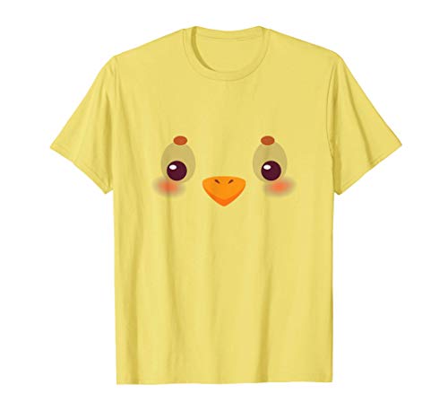 Pollitos de pollo Sentir Cara Disfrazada Camiseta