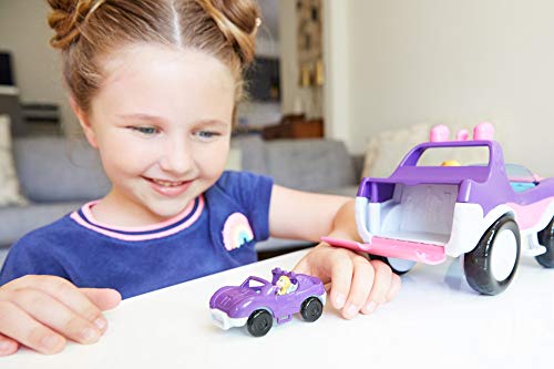 Polly Pocket Coche misión secreta, coche de muñecas (Mattel FWY26)