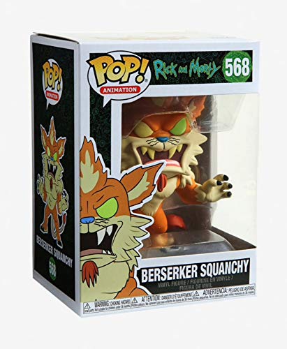 Pop! Figura de Vinilo: Animación: Rick & Morty S6 - Squanchy (Squanched out)