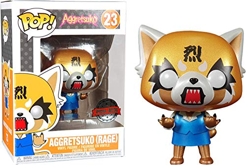 POP Funko Aggretsuko 23 Rage Metallic Special Edition