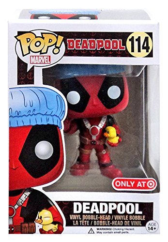 POP! Funko Marvel Bath Time Deadpool Exclusive 114 Vinyl Bobble-Head by