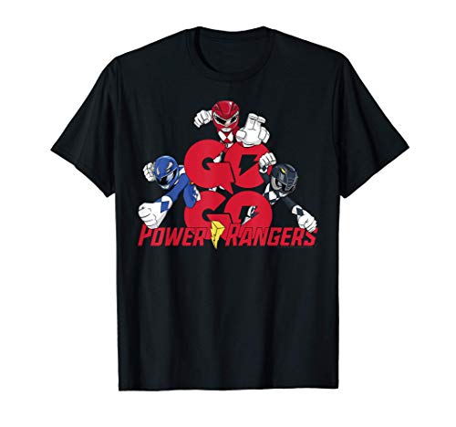 Power Rangers Go Go Power Rangers Group Shot Camiseta