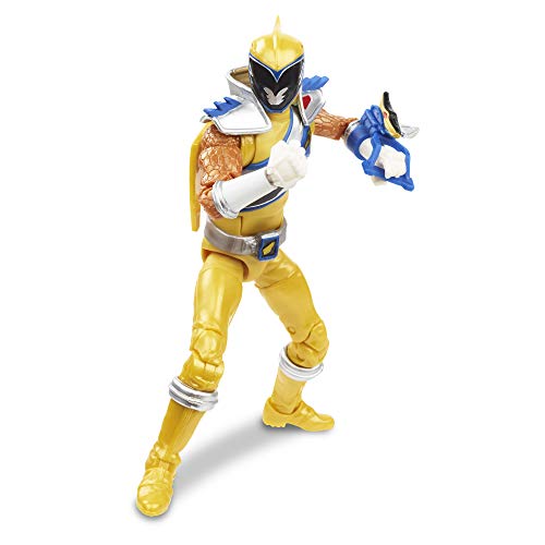 Power Rangers Lightning Collection 6" Dino Charge Gold Ranger Collectible Action Figure Toy with Accessories