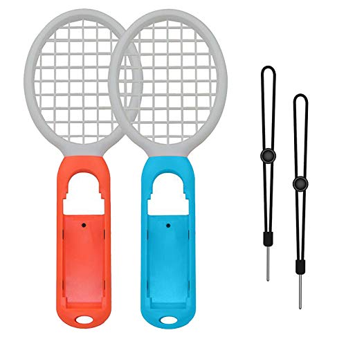 prasku 1 Par de Mango de Raqueta de Tenis con Estilo con Pulsera ABS para Switch