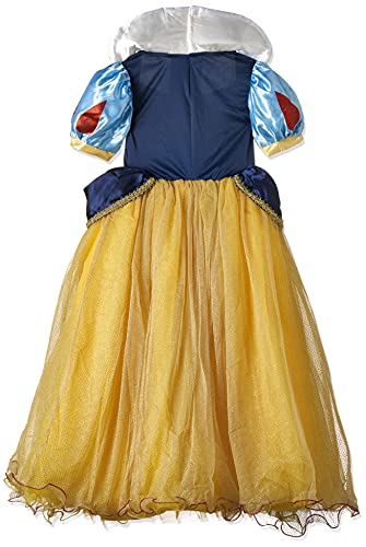 Princesas Disney - Disfraz de Blancanieves Premium para niña, infantil 7-8 años (Rubie's 620482-L)