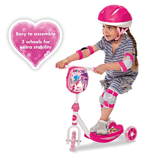 Princesas Disney MD-18996 Patinete, Multicolor, Talla Ajustable