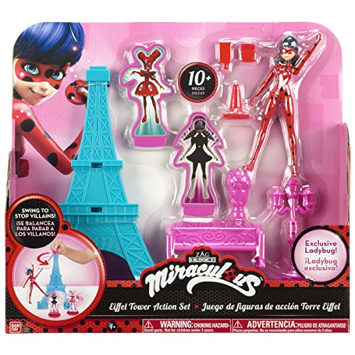 Prodigiosa: Las aventuras de Ladybug - Playset con acción (Bandai 39850)