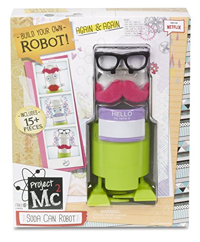 Project Mc2 Soda Can Robot by Project Mc2