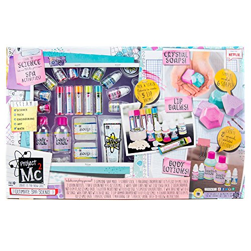 Project MC2 Ultimate Spa Science Kit For Making Your Own: Lip Balm, Crystal Soaps and Lotion