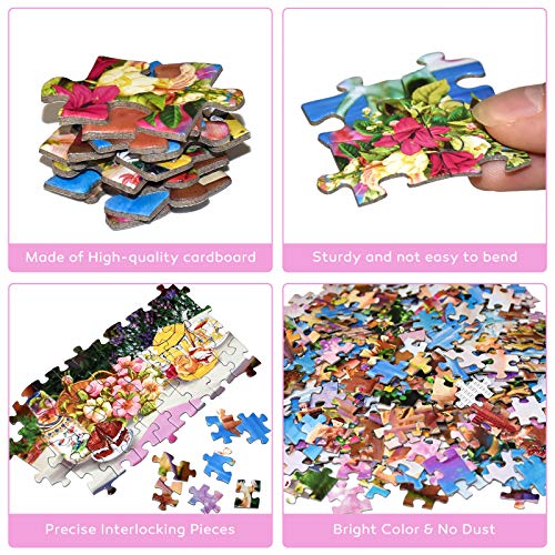 Puzle de 1000 piezas, puzzles para adultos, coloridos juegos de mesa, juego de habilidad para toda la familia de lacesides, puzzle para adultos a partir de 14 años.