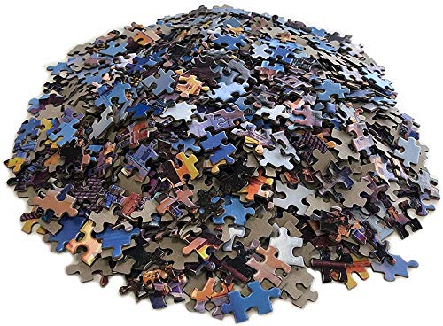 Puzzle de 1000 Piezas - Time Square - Adultos, Adolescentes, niños, Rompecabezas Grande, Juguetes, Regalo, Educativo, Intelectual, descompresión, Divertido Juego Familiar