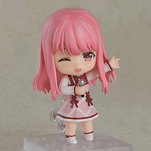 Q Versión Nikki Figura, 3,9 pulgadas brillante modelo de caracteres Nikki, accesorios múltiples incluidos muñecas muebles muebles, material de PVC Anime Girl Figma (para la colección de regalos)