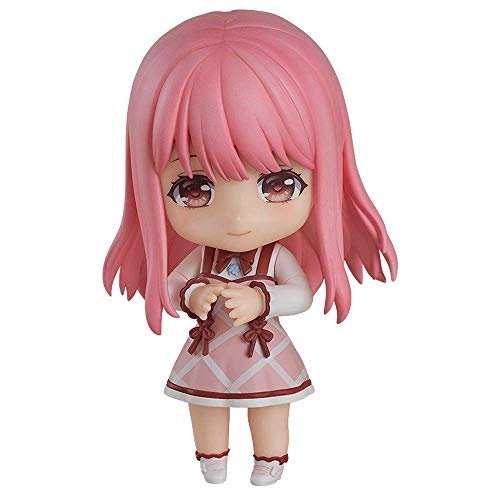 Q Versión Nikki Figura, 3,9 pulgadas brillante modelo de caracteres Nikki, accesorios múltiples incluidos muñecas muebles muebles, material de PVC Anime Girl Figma (para la colección de regalos)