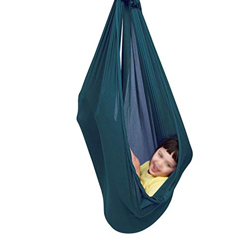 QHY Hamaca para Niños Swing de Terapia Yoga Aéreo Hamaca De Columpio para Terapia De Interior Hamaca Suave con Necesidades Especiales Idea para Autismo, Hiperactividades, Aspergers