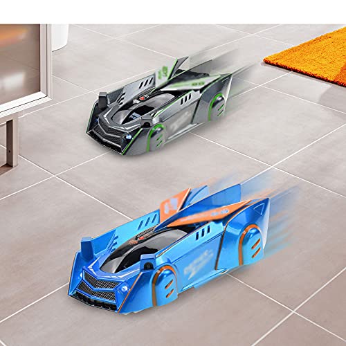 QHYZRV Inalámbrico RC Láser Sensor Láser Infrarrojo Coche Truco Luz Persiguiendo Pared Escalada Coche Multi-Modo Gravity Racing Game Regalos para Niños Y Niñas Coche De