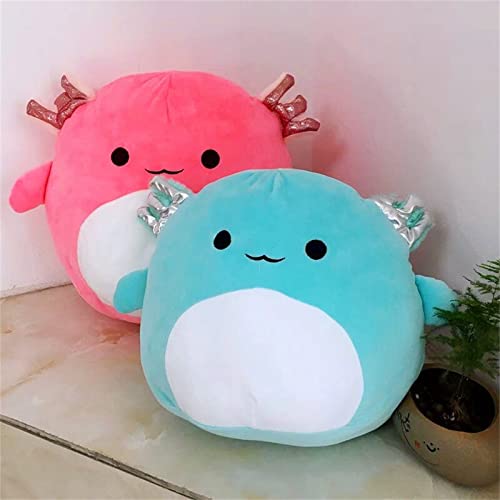 qiongha 3pcs Set Axolotl Plush Stuffed Animals,Archie The Axolotl,Axolotl Plush Stuffed Animals,Axolotl Salamander Plush Doll,Cute Plush Stuffed Animal 20cm Axolotl,Kawaii Axolotl Plush Toy