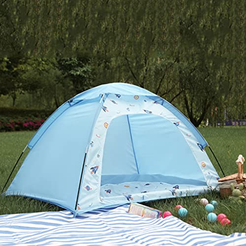 QQWW Espacio Play Tent Dome Playhouse Portable Rocket Theme Play Tienda for niños Niñas Interior y al Aire Libre Playing and Camping Tienda, Regalo for niños