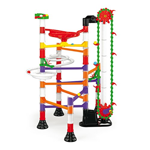 Quercetti-Quercetti-6576 Migoga Marble Run Elevator-Circuito de canicas, Juego Educativo de construcción, Medium (6576)