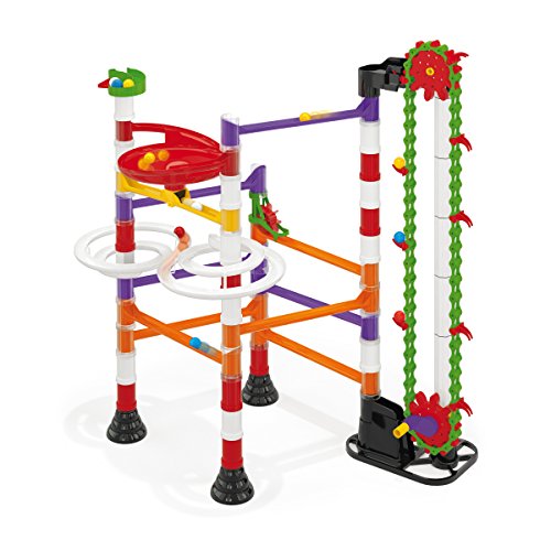 Quercetti-Quercetti-6576 Migoga Marble Run Elevator-Circuito de canicas, Juego Educativo de construcción, Medium (6576)