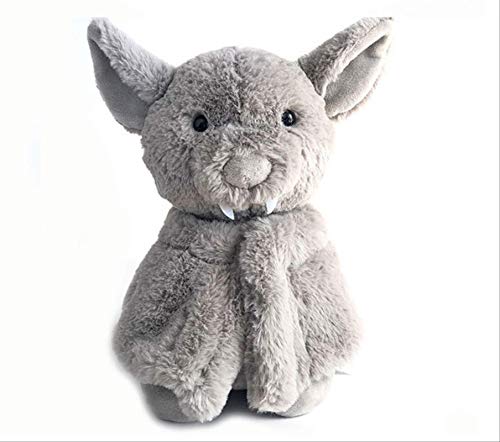 QWYU Creativo de dibujos animados murciélago de peluche de juguete Duende oscuro lindo bebé personalidad suave con sueño suave regalo de juguete para niños B