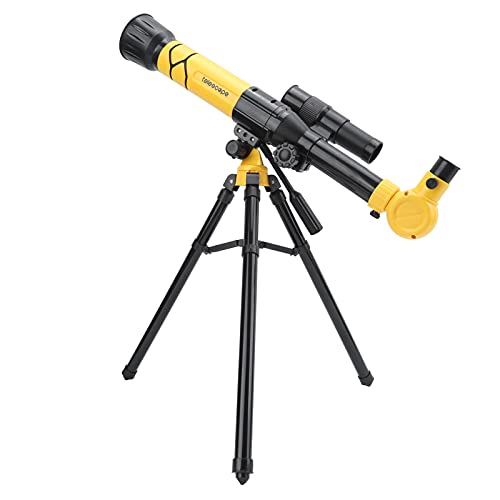 RANNYY Telescopio astronómico, telescopio para niños Principiantes FMC Telescopio Refractor astronómico Revestido de múltiples Capas con trípode y Ocular