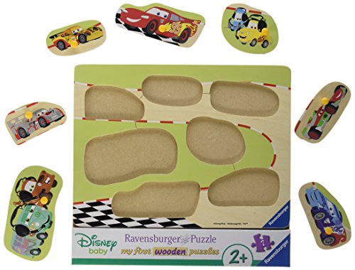 Ravensburger 03686 – La Familia de Cars, My First Wooden Puzzle