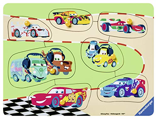 Ravensburger 03686 – La Familia de Cars, My First Wooden Puzzle