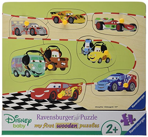 Ravensburger 03686 – La Familia de Cars, My First Wooden Puzzle