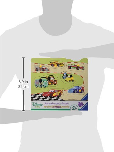 Ravensburger 03686 – La Familia de Cars, My First Wooden Puzzle