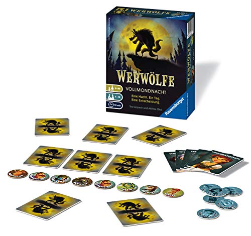 Ravensburger 26703 Werwölfe - Juego de Cartas (Puede no Estar en español)