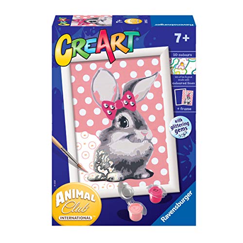 Ravensburger - CreArt E Conejito Kit de Pintura, Multicolor, 28933