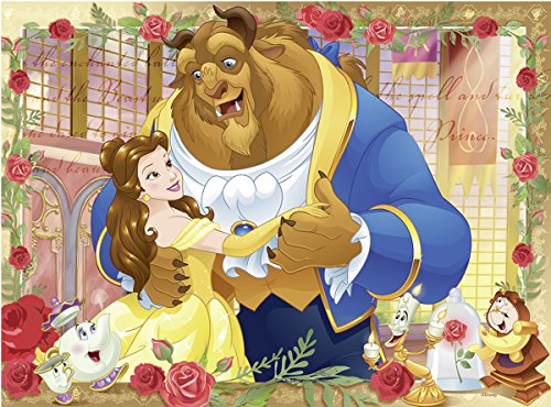 Ravensburger Disney Princess La Bella e La Bestia Puzzle 100 Piezas, Multicolor (1)